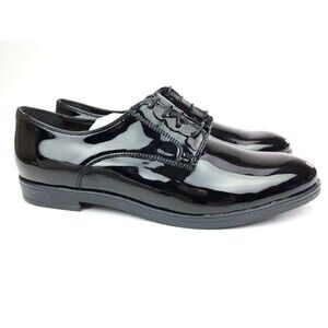 Aldo Laroamma Black Patent Leather Dress Derby Shoes Size UK 9.5 US 11